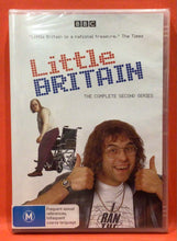 Load image into Gallery viewer, LITTLE BRITAIN - COMPLETE SECOND SERIES  - 2 DISCS - DVD (NEW/ SEALED)
