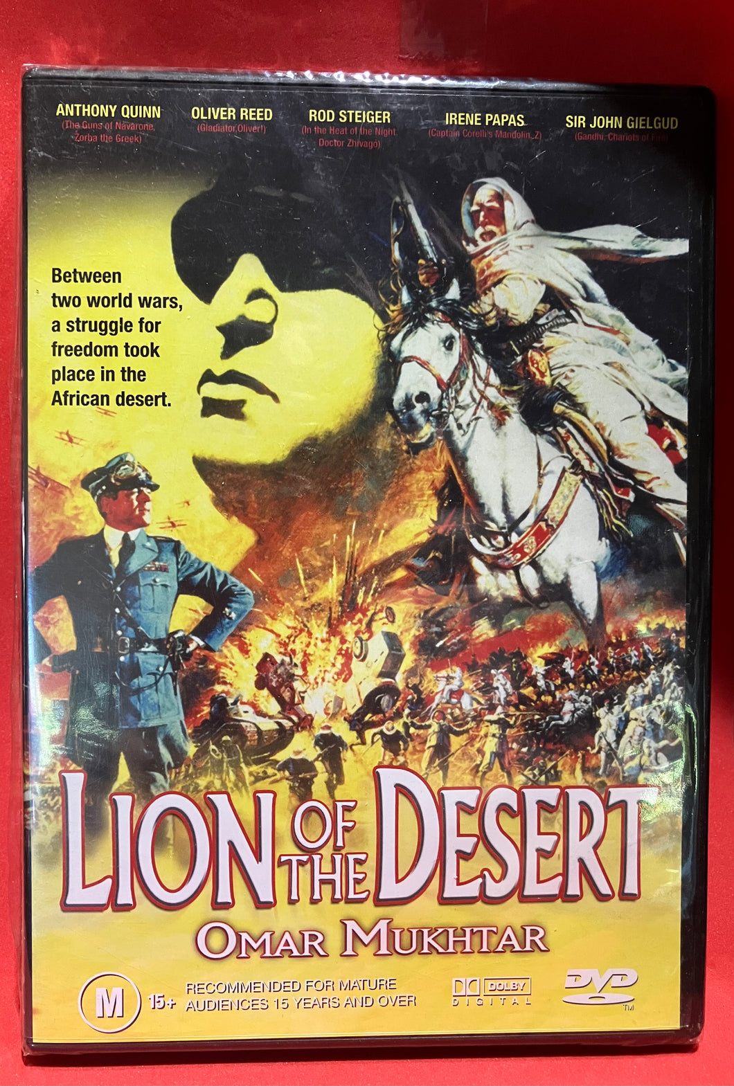 LION OF THE DESERT - DVD (SEALED)