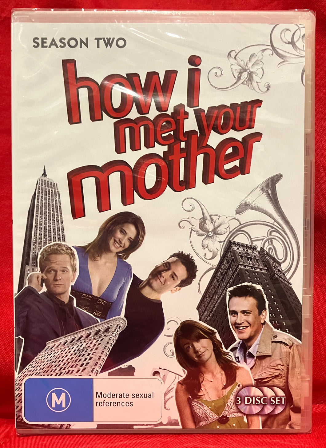 HOW I MET YOUR MOTHER  - COMPLETE SEASON 2 - DVD (NEW / SEALED)