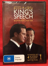 Load image into Gallery viewer, KING&#39;S SPEECH - DVD (NEW/ SEALED)
