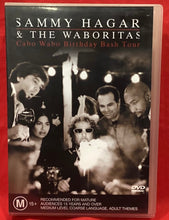 Load image into Gallery viewer, SAMMY HAGAR &amp; THE WABORITAS  - BIRTHDAY BASH TOUR 2 DISC  -  DVD  (NEW / SEALED)
