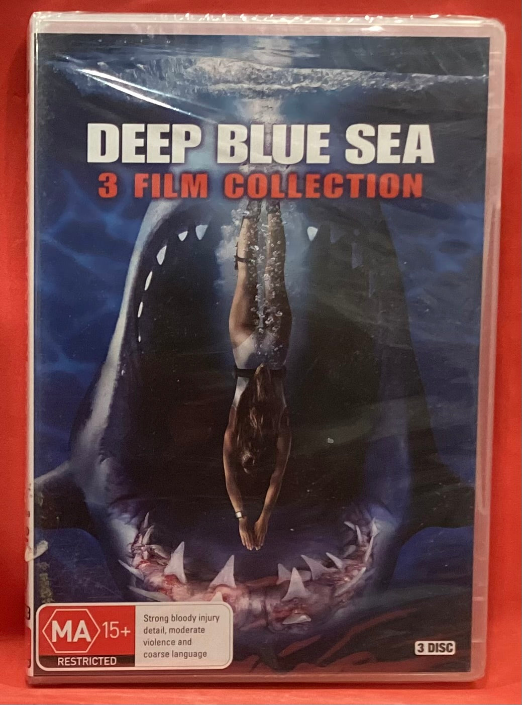 DEEP BLUE SEA - 3 FILM COLLECTION - DVD (NEW / SEALED)