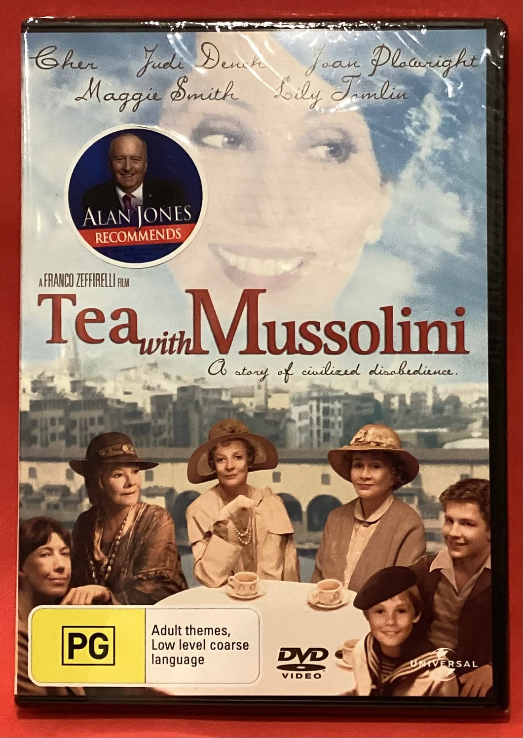 TEA WITH MUSSOLINI - DVD (NEW/ SEALED)