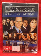 Load image into Gallery viewer, LAW &amp; ORDER: SPECIAL VICTIMS UNIT - THE THIRD YEAR   - DVD (NEW/ SEALED)
