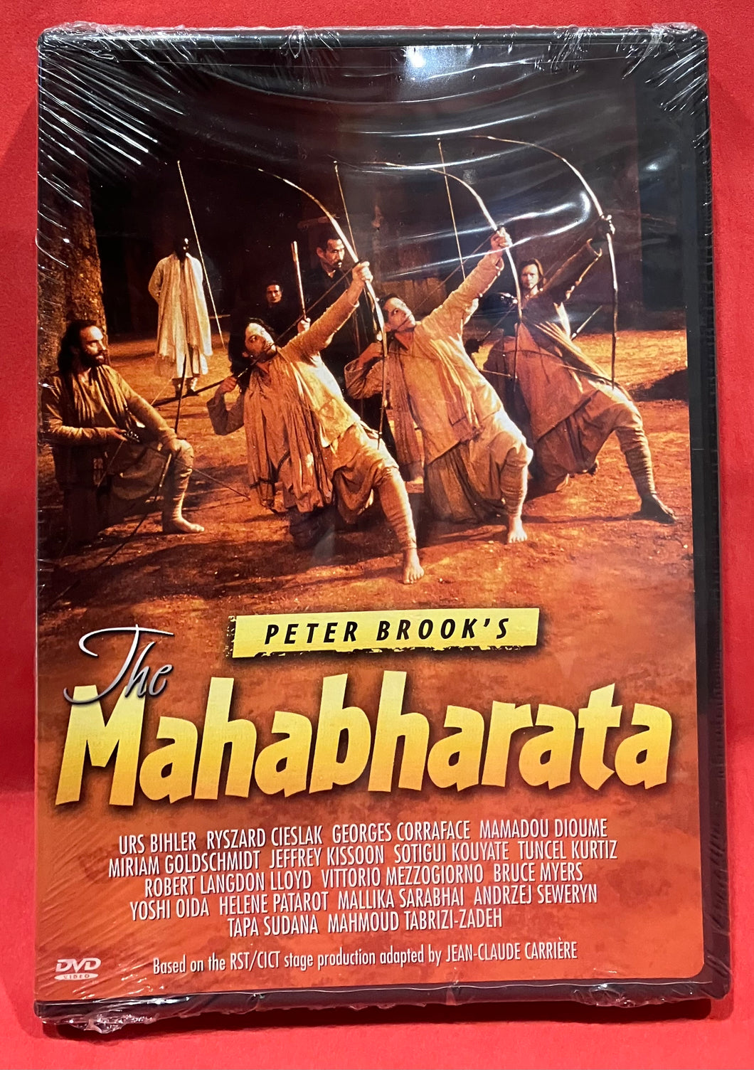 THE MAHABHARATA - COMPLETE - 2 DISCS - PETER BROOK - SANSKRIT STORIES - (NEW / SEALED)