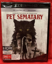 Load image into Gallery viewer, PET SEMATARY -  4K ULTRA HD  &amp; BLU-RAY (NEW/ SEALED)
