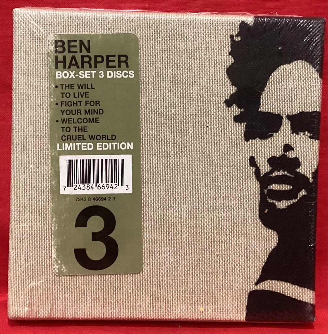 BEN HARPER - LIMITED EDITION 3 CD BOX SET (NEW/ SEALED)