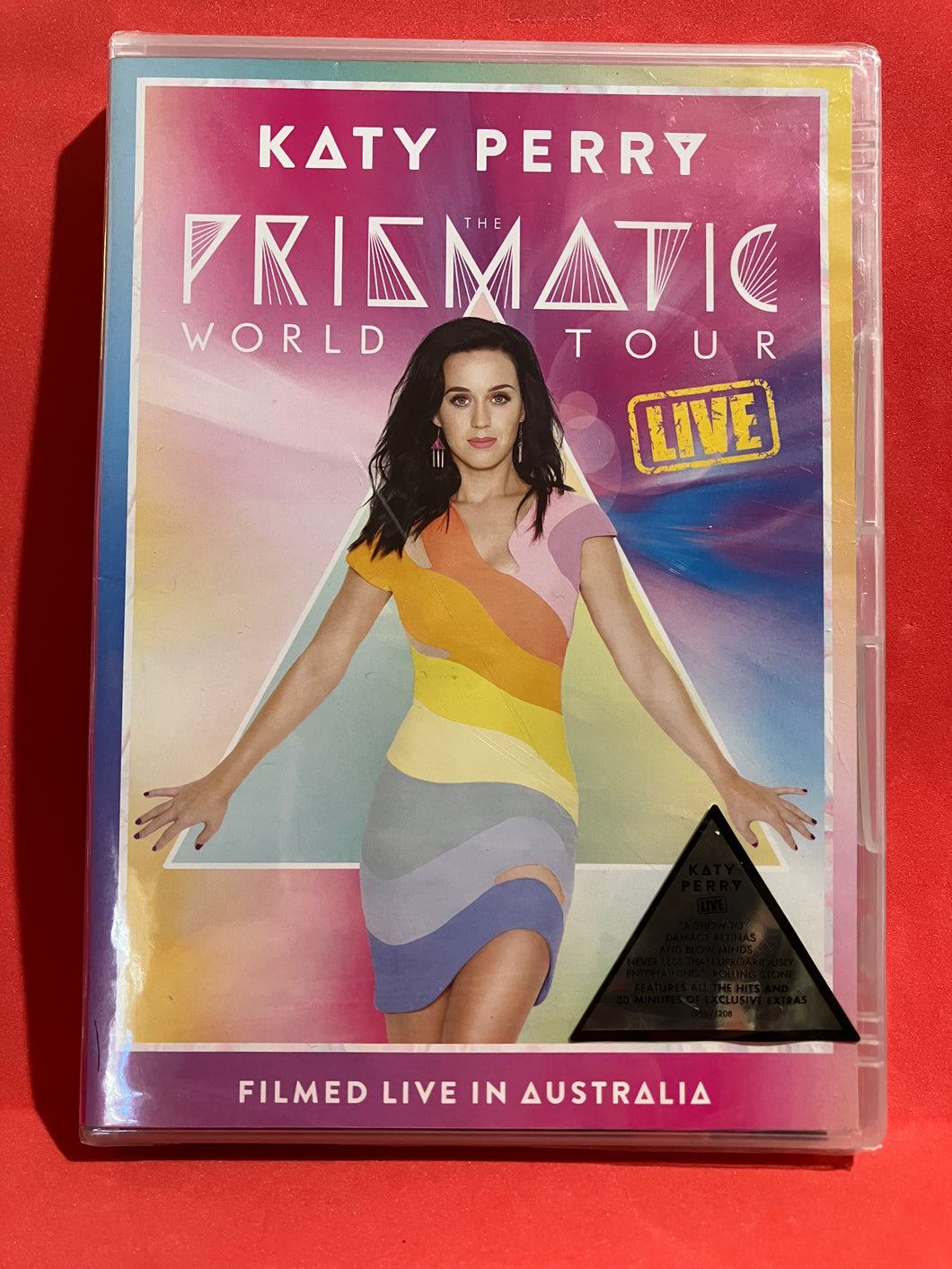 KATY PERRY - THE PRISMATIC WORLD TOUR LIVE - DVD (SEALED)