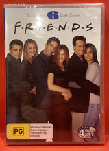 Load image into Gallery viewer, FRIENDS - SEASON 6  - DELUXE 4 DISC SET - DVD  (NEW / SEALED)
