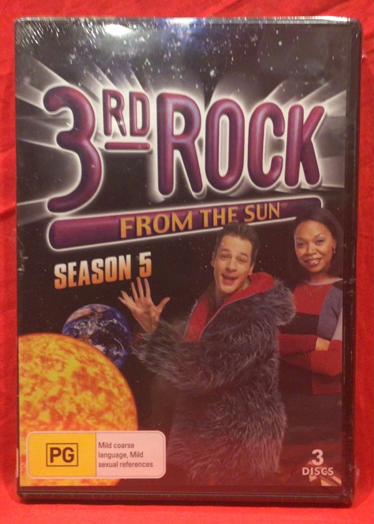 3RD ROCK FROM THE SUN - SEASON 5 - 3 DISCS - DVD (NEW / SEALED