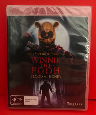 WINNIE THE POOH BLOOD AND HONEY BLU RAY