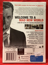 Load image into Gallery viewer, MAD MEN SEASON 4 - DVD (NEW/ SEALED)
