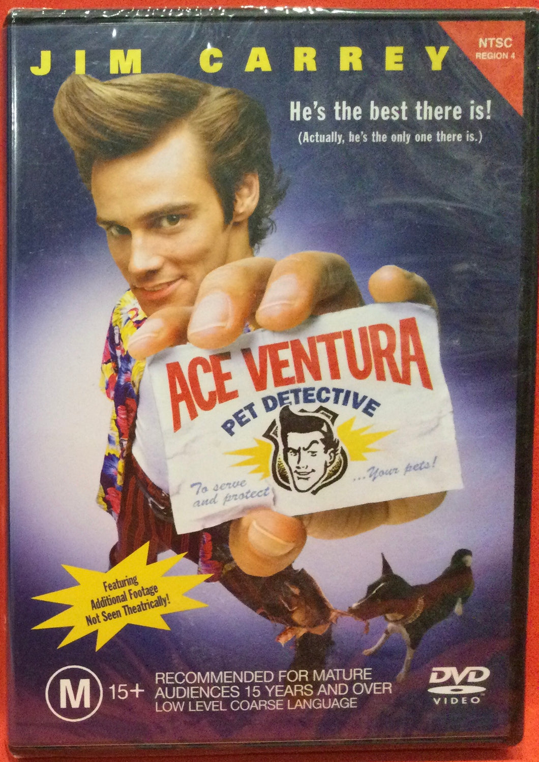 ACE VENTURA - PET DETECTIVE - DVD (NEW /SEALED)