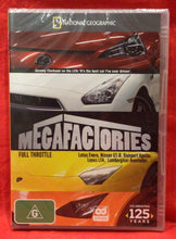 Load image into Gallery viewer, MEGAFACTORIES - FULL THROTTLE - 2 DISCS  - DVD (NEW / SEALED)
