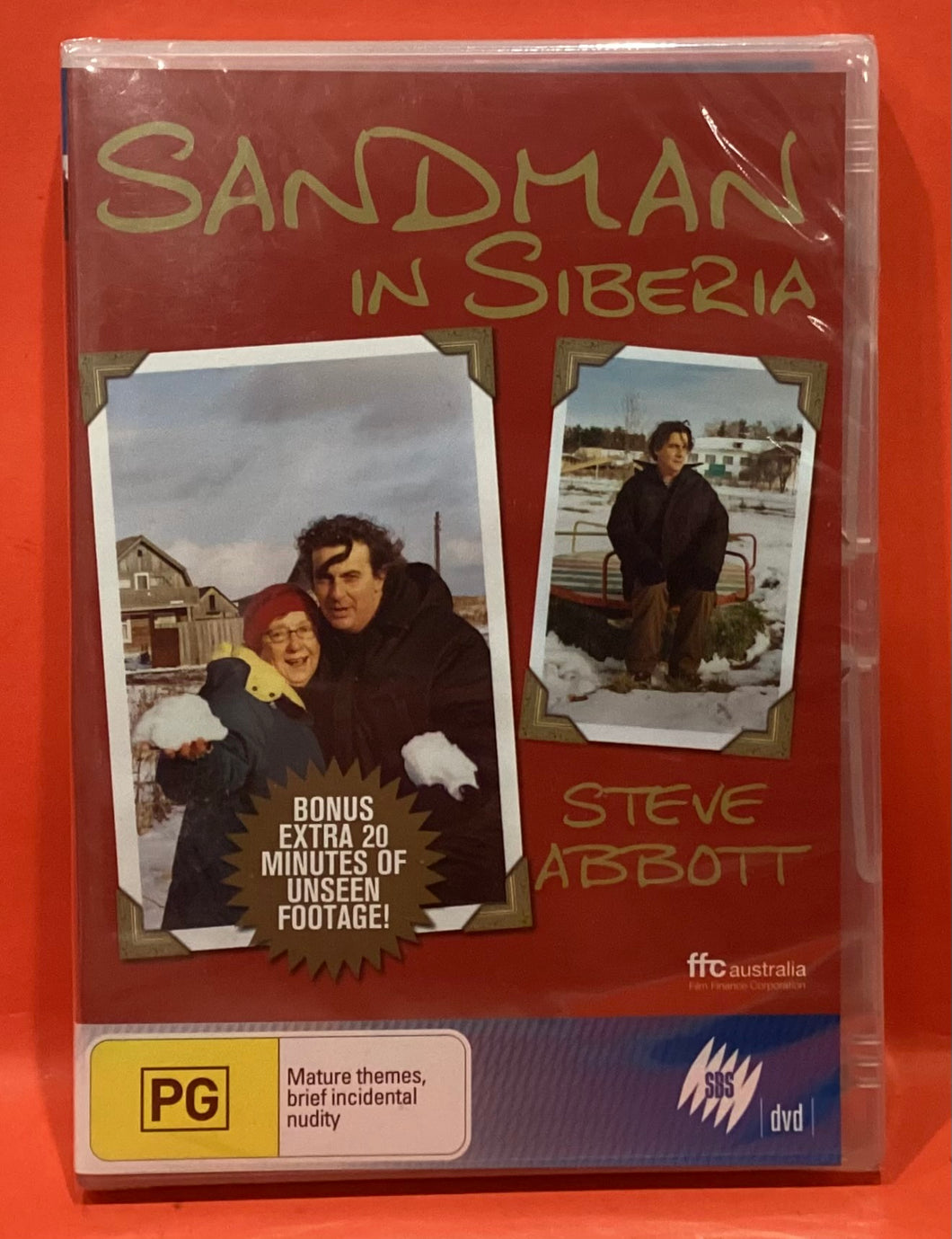 STEVE ABBOTT - SANDMAN IN SIBERIA  - DVD (NEW/ SEALED)
