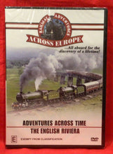 Load image into Gallery viewer, RAILWAY ADVENTURES - ADVENTURES ACROSS TIME - THE ENGLISH RIVIERA    - DVD (NEW / SEALED)
