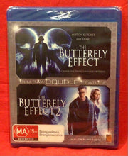 Load image into Gallery viewer, BUTTERFLY EFFECT / BUTTERFLY EFFECT 2  - BLU-RAY (NEW/ SEALED)
