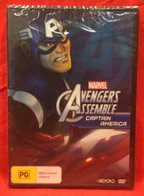 Load image into Gallery viewer, MARVEL - AVENGERS ASSEMBLE - CAPTAIN AMERICA  - DVD (NEW/ SEALED)
