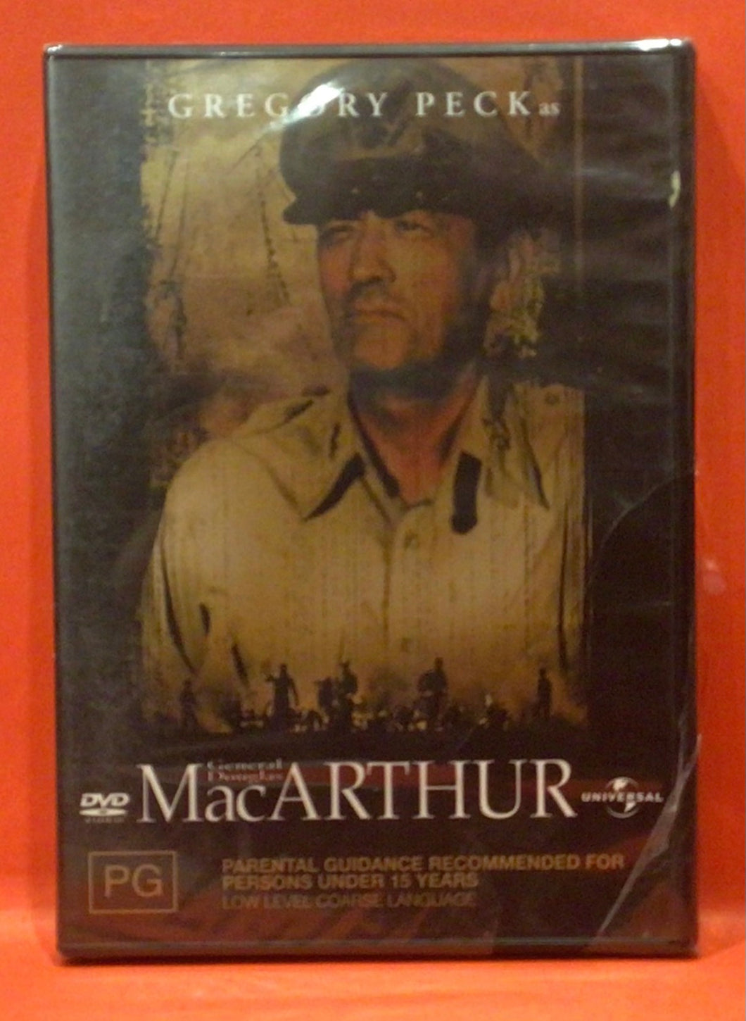 (GENERAL DOUGLAS) MacARTHUR   - DVD (NEW/ SEALED)