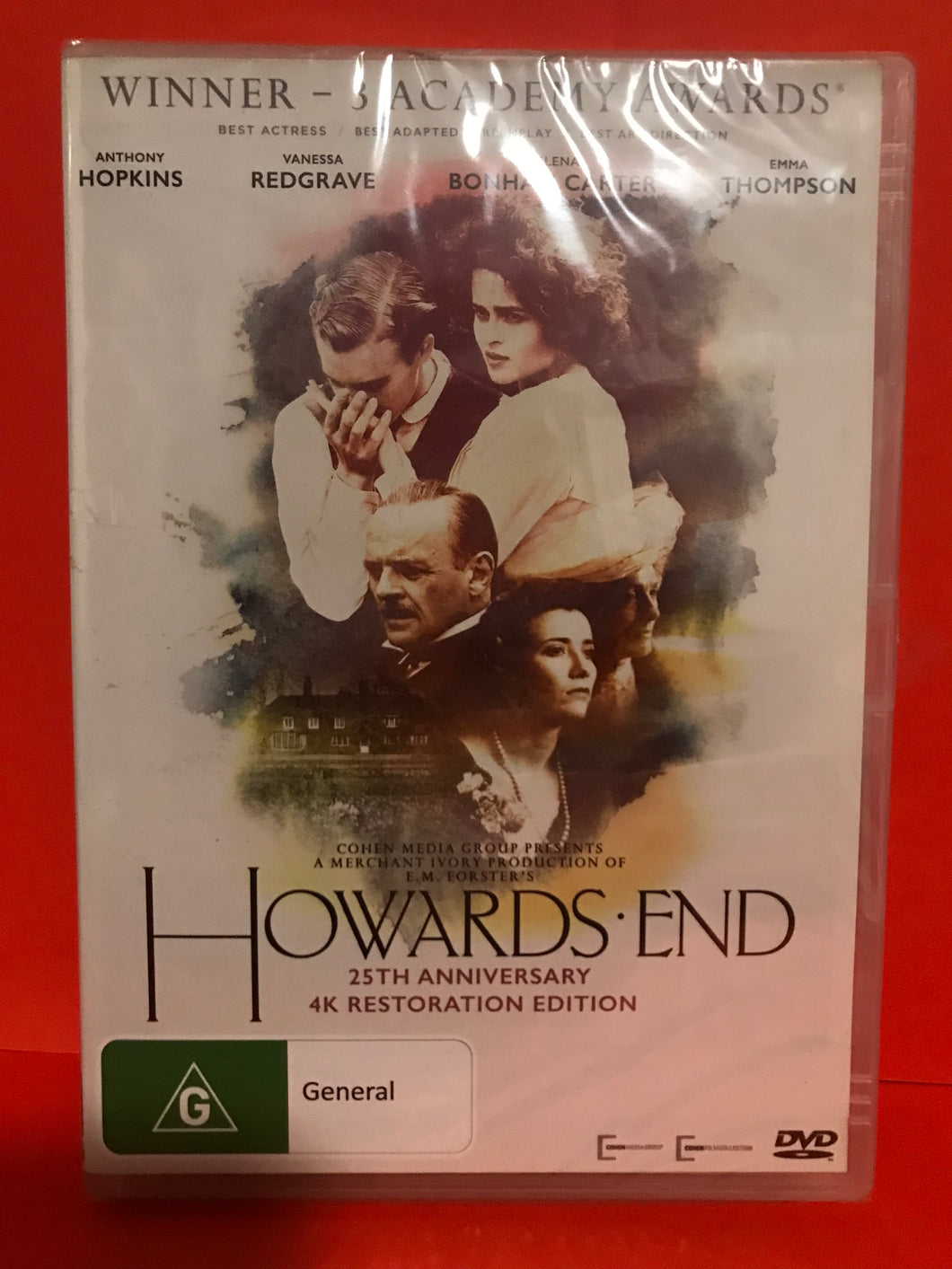 HOWARDS END DVD