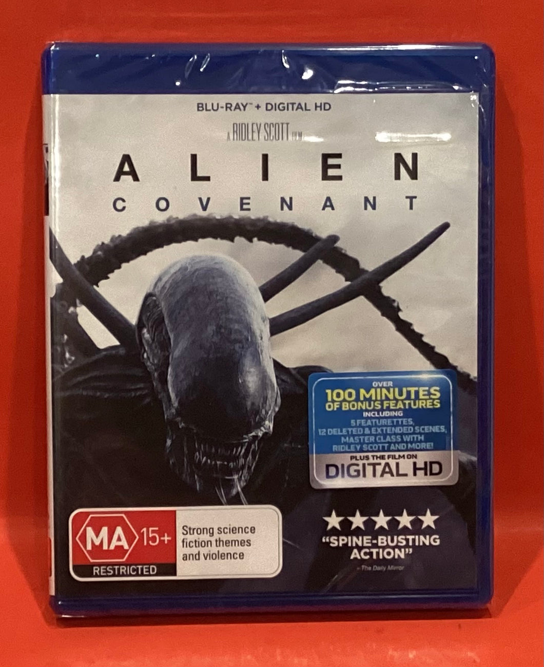 ALIEN COVENANT  - BLU-RAY (NEW / SEALED)