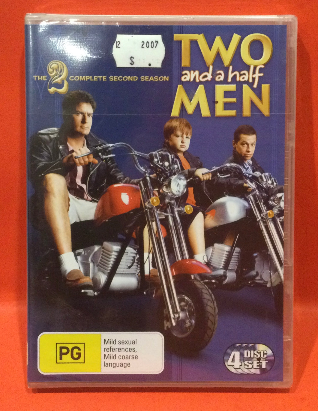 TWO AND A HALF MEN - SEASON 2 - DVD (NEW/ SEALED)