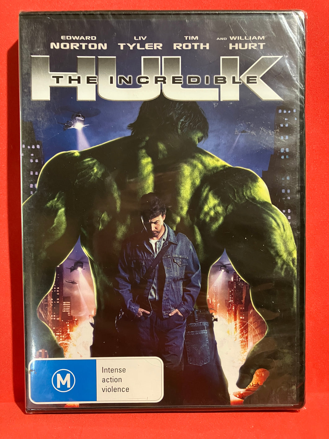 incredible hulk dvd