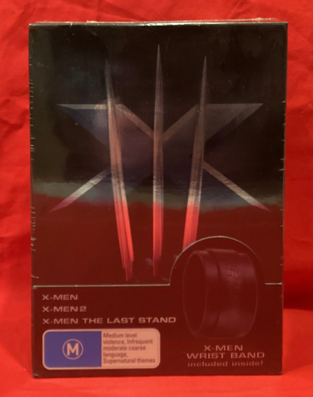 X-MEN - TRILOGY  - WITH WRIST BAND  - (NEW/ SEALED)