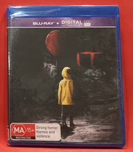 Load image into Gallery viewer, IT (STEPHEN KING) 2017 - BLU RAY (NEW / SEALED)
