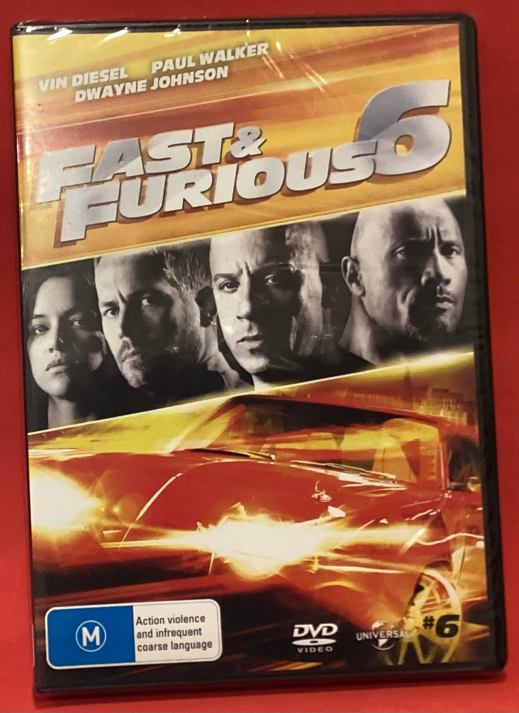 FAST & FURIOUS 6 - DVD (NEW / SEALED)