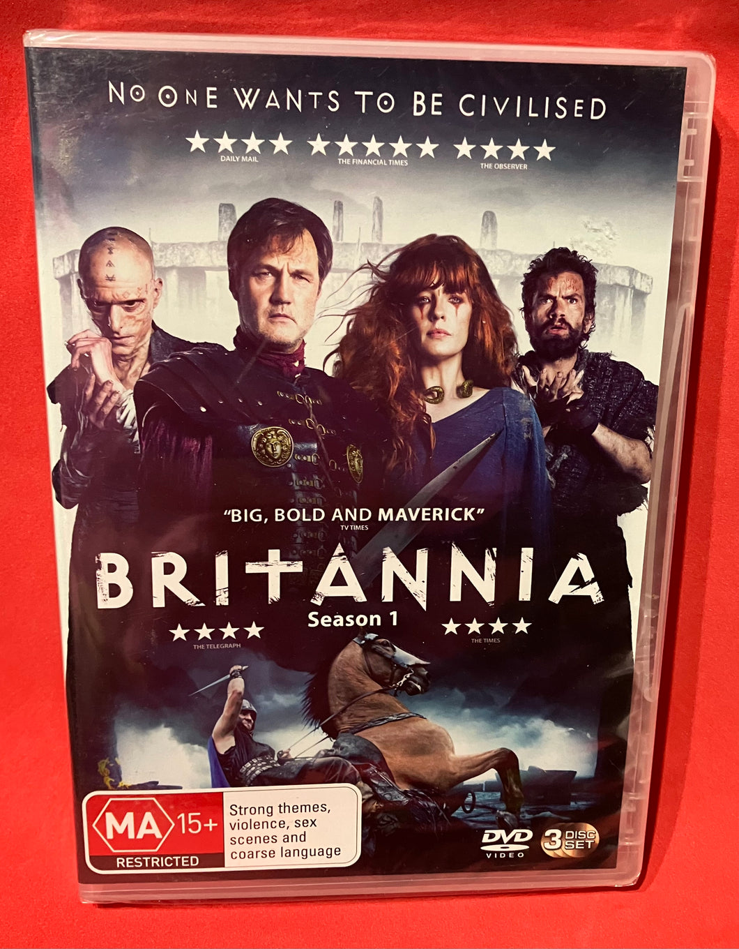 BRITANNIA - SEASON 1 DVD (SEALED)