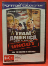 Load image into Gallery viewer, TEAM AMERICA WORLD POLICE - UNCUT - DVD (NEW/SEALED)
