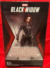 Load image into Gallery viewer, MARVEL - BLACK WIDOW - BLACK SUIT  - BARBIE SIGNATURE - NEW IN BOX
