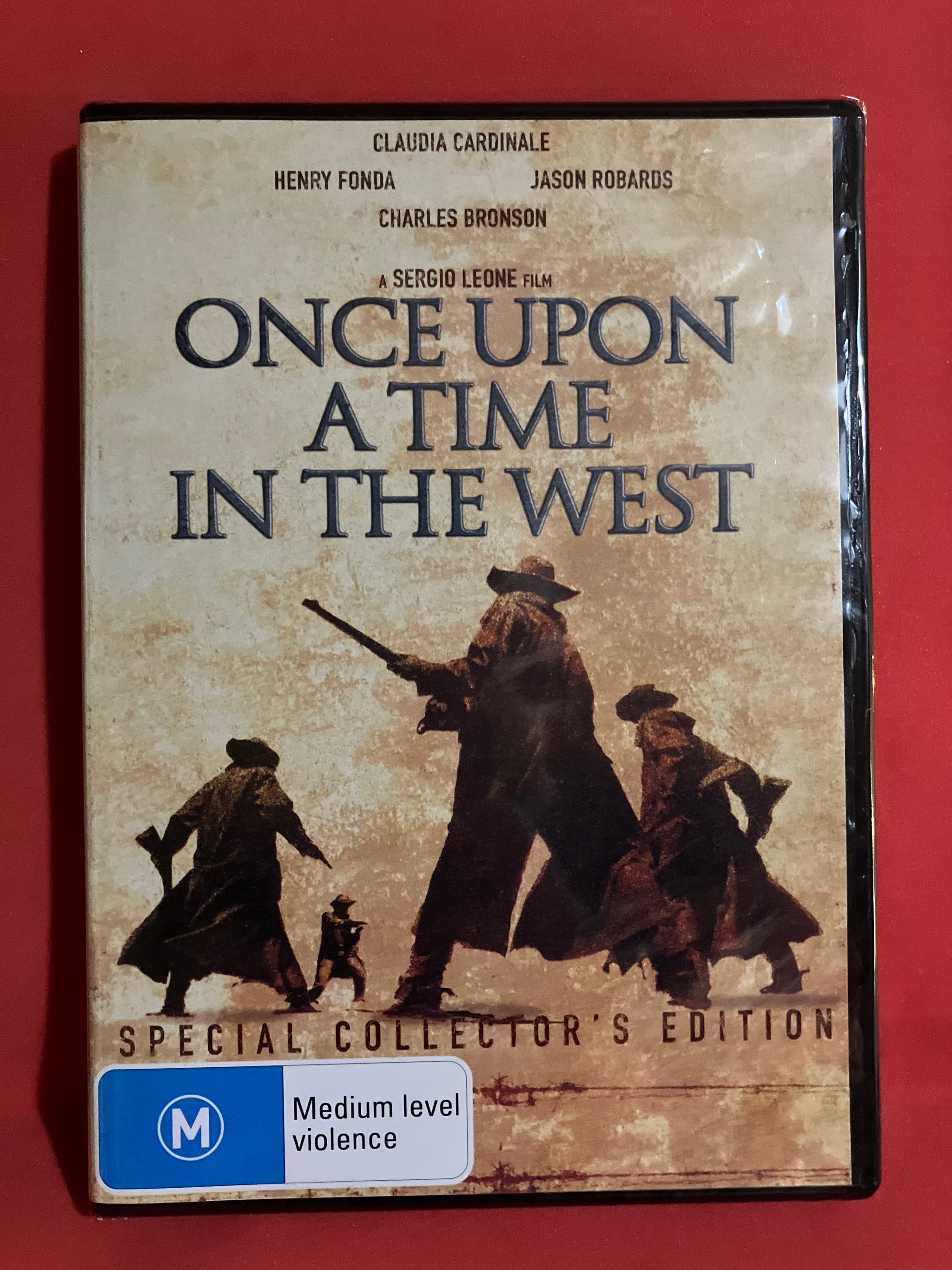 ONCE UPON A TIME IN THE WEST - SPECIAL EDITION 2 DISC DVD (SEALED