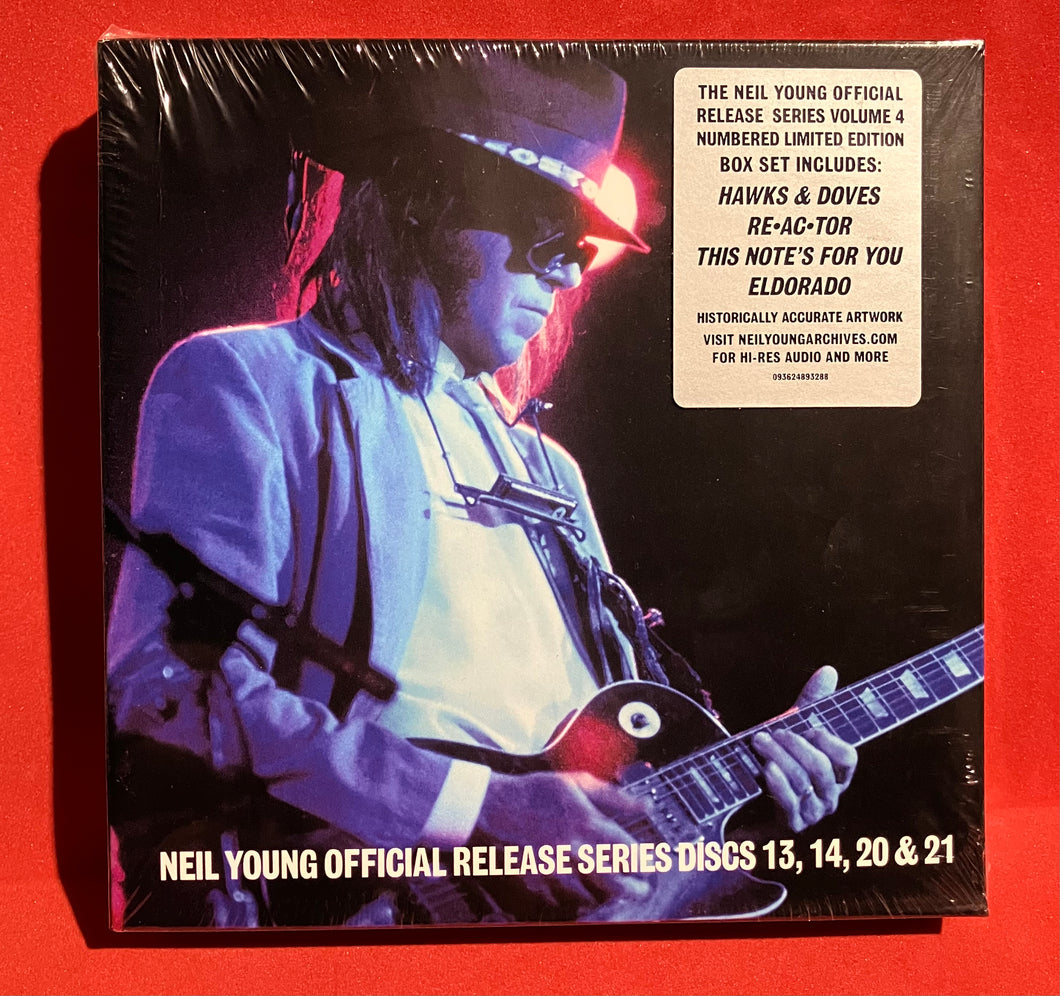 NEIL YOUNG OFFICIAL RELEASE SERIES DISCS 13, 14, 20 & 21 CD (SEALED)