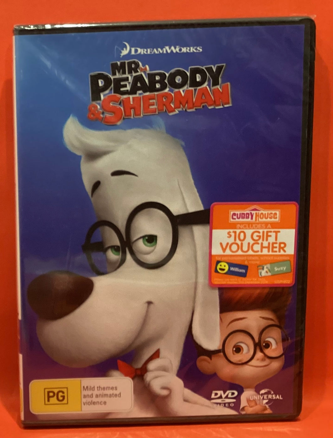 MR PEABODY & SHERMAN - DVD (NEW/ SEALED)