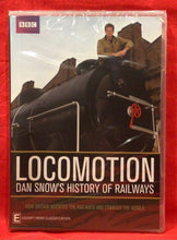 Load image into Gallery viewer, LOCOMOTION - DAN SNOW'S HISTORY OF RAILWAYS (NEW/ SEALED)
