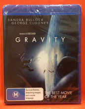 Load image into Gallery viewer, GRAVITY   -  BLU-RAY (NEW/ SEALED)
