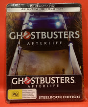 Load image into Gallery viewer, GHOSTBUSTERS AFTERLIFE  -  4K ULTRA HD &amp; BLU-RAY  - LTD EDITION STEELBOOK (NEW/ SEALED)
