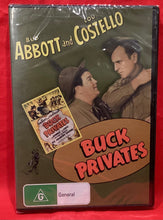 Load image into Gallery viewer, ABBOTT AND COSTELLO - BUCK PRIVATES - DVD (NEW / SEALED)
