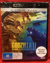 Load image into Gallery viewer, GODZILLA II KING OF THE MONSTERS   - 2 DISCS -  4K ULTRA HD  &amp; BLU-RAY (NEW/ SEALED)
