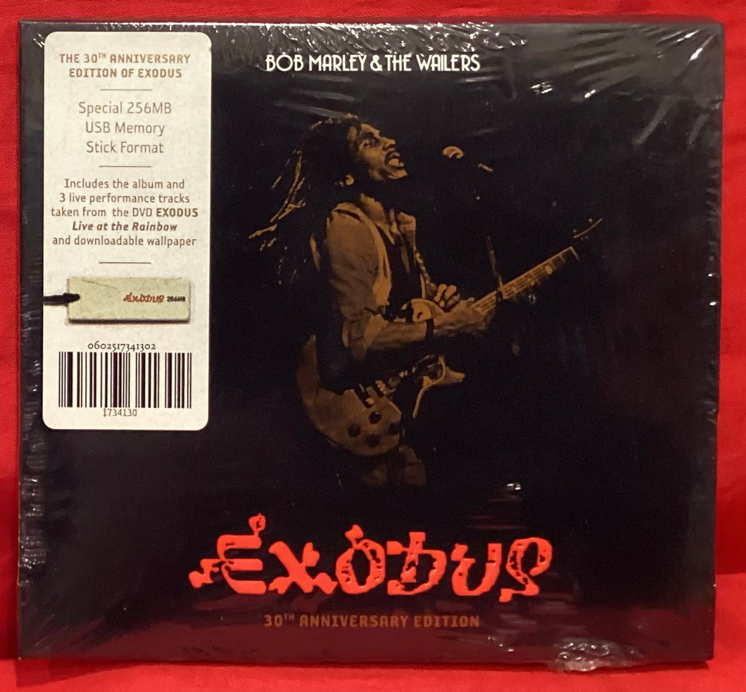 BOB MARLEY & THE WAILERS - EXODUS 30TH ANNIVERSARY - SPECIAL 256MB USB MEMORY STICK FORMAT (NEW/ SEALED)