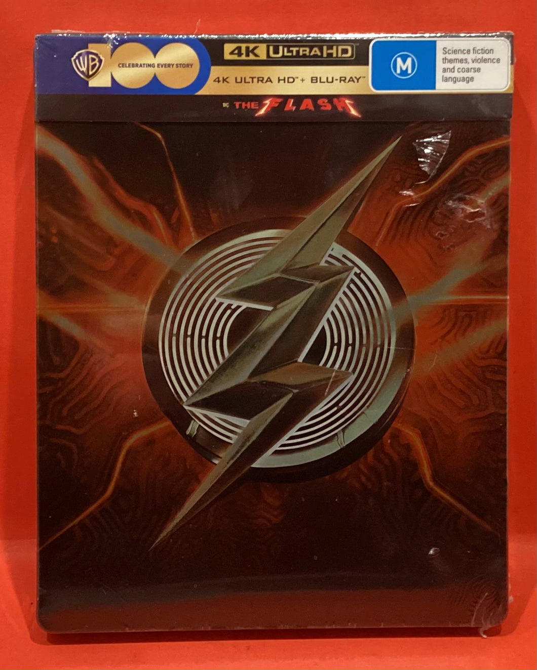 THE FLASH -  4K ULTRA HD & BLU-RAY   - LTD EDITION STEELBOOK (NEW/ SEALED)