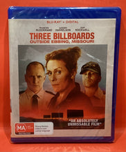 Load image into Gallery viewer, THREE BILLBOARDS OUTSIDE EBBING, MISSOURI - BLU-RAY (SEALED)
