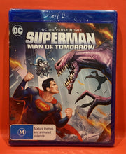 Load image into Gallery viewer, SUPERMAN MAN OF TOMORROW    - BLU-RAY (NEW/ SEALED)
