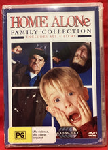 Load image into Gallery viewer, HOME ALONE - FAMILY COLLECTION - 4 FILMS - DVD (NEW/ SEALED)
