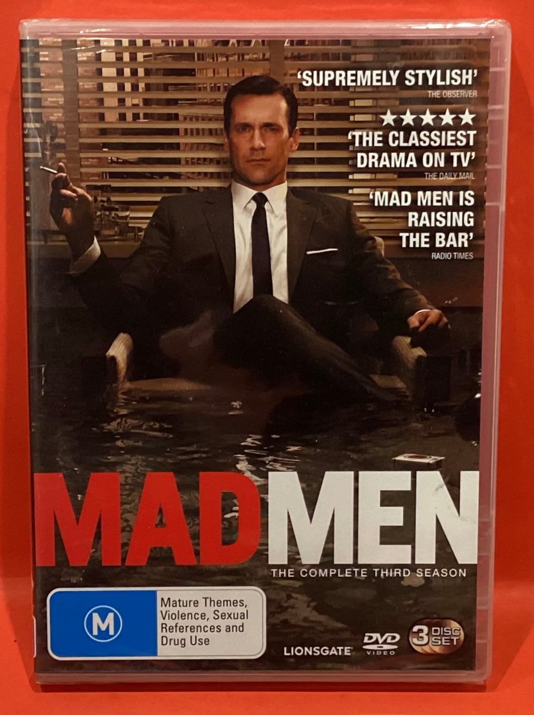 MAD MEN SEASON 3 - DVD (NEW/ SEALED)