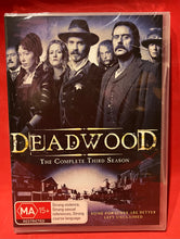 Load image into Gallery viewer, DEADWOOD - COMPLETE THIRD SEASON DVD (SEALED)
