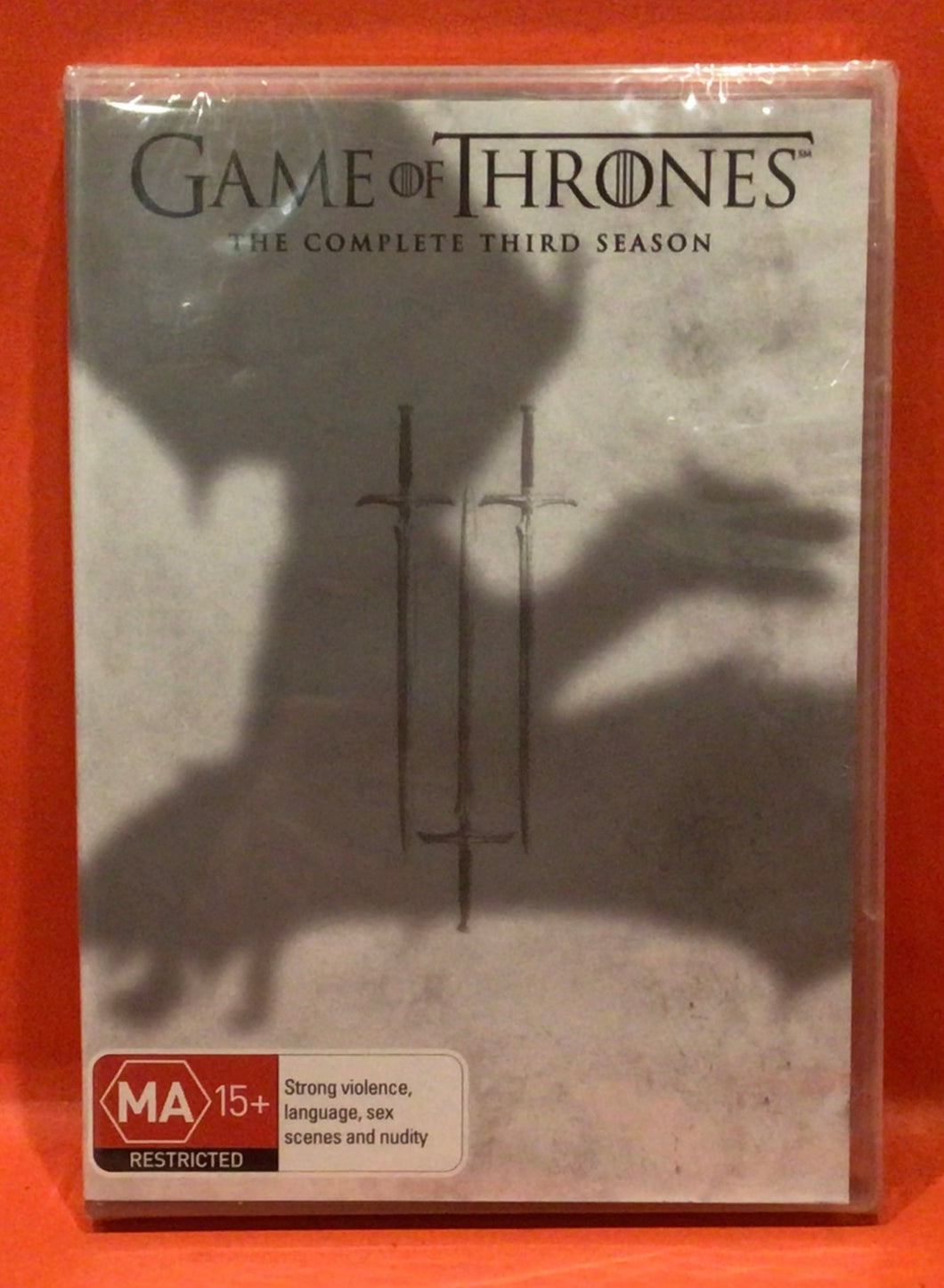 GAME OF THRONES - COMPLETE THIRD SEASON - DVD (NEW / SEALED)