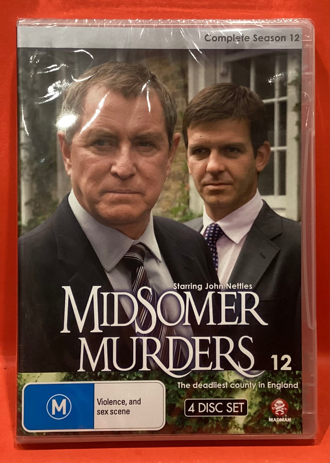 MIDSOMER MURDERS - COMPLETE SEASON 12 - DVD (NEW / SEALED)
